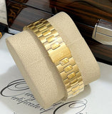 Patek Philippe Nautilus or jaune cadran bleu bracelet